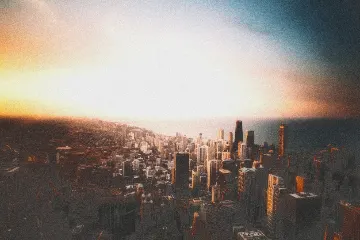 1980s VHS Synthwave filter example