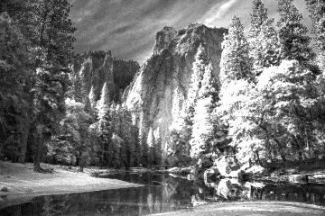 BW Infrared filter example