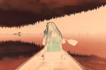 Negative Film Orange filter example