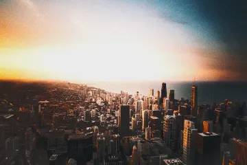 VHS Synthwave Video filter example